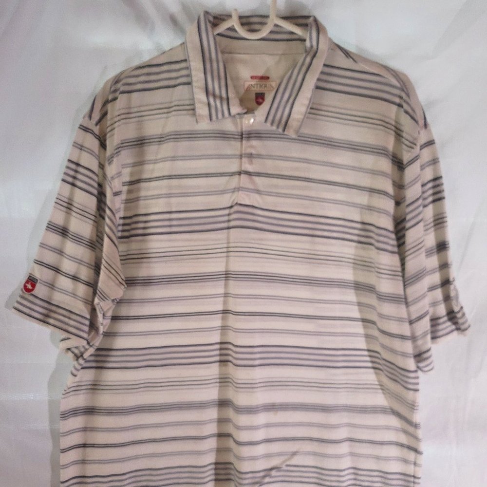 Antigua Desert Dry Golf Polo Shirt (Large)